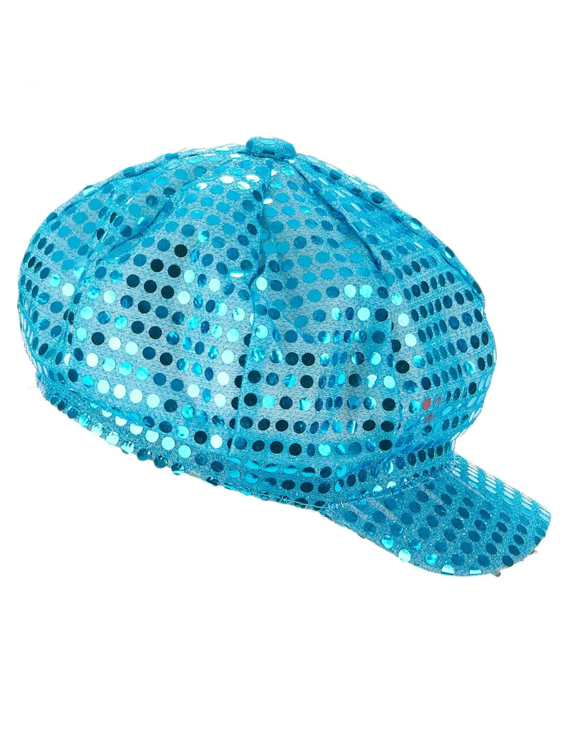 Türkisfarbene Mütze Disco