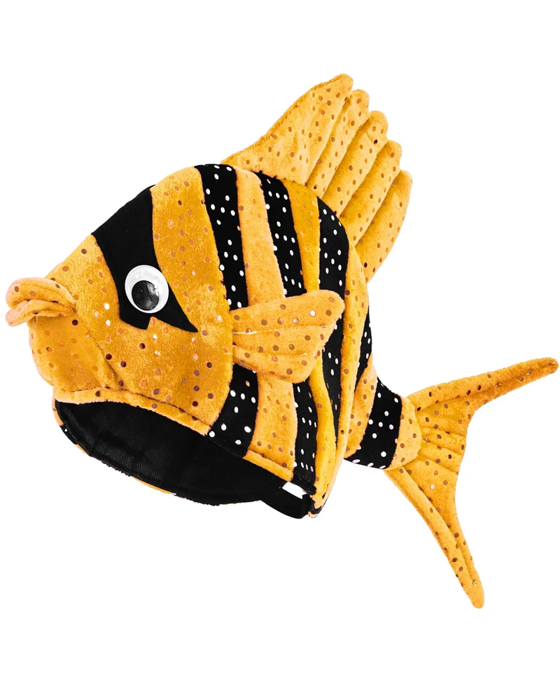 Tropischer Fischhut Orange