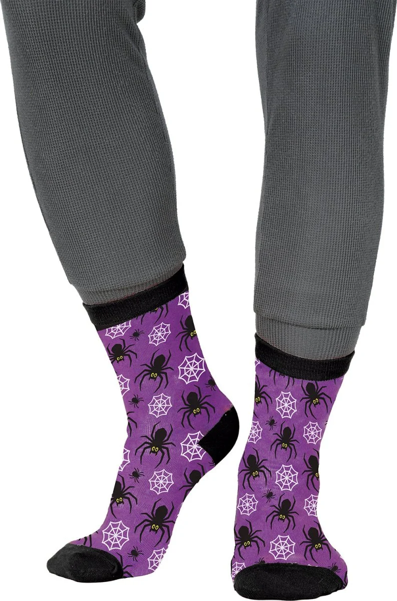 Halloween Socken Spinnen