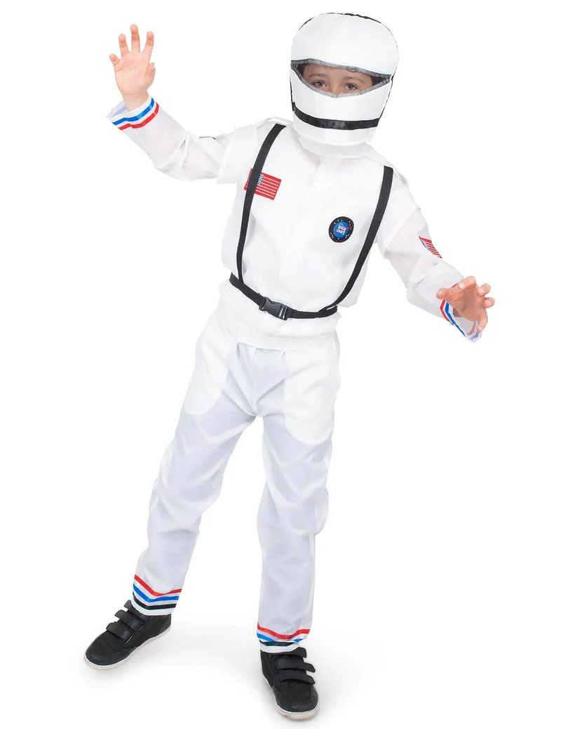 Astronauten - Kinderkostüm weiß
