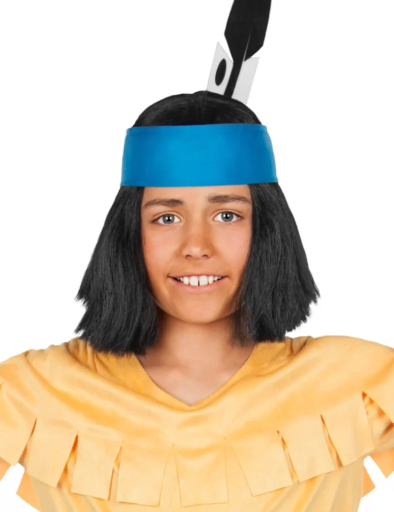 Yakari™ Haarband mit Feder für Kinder