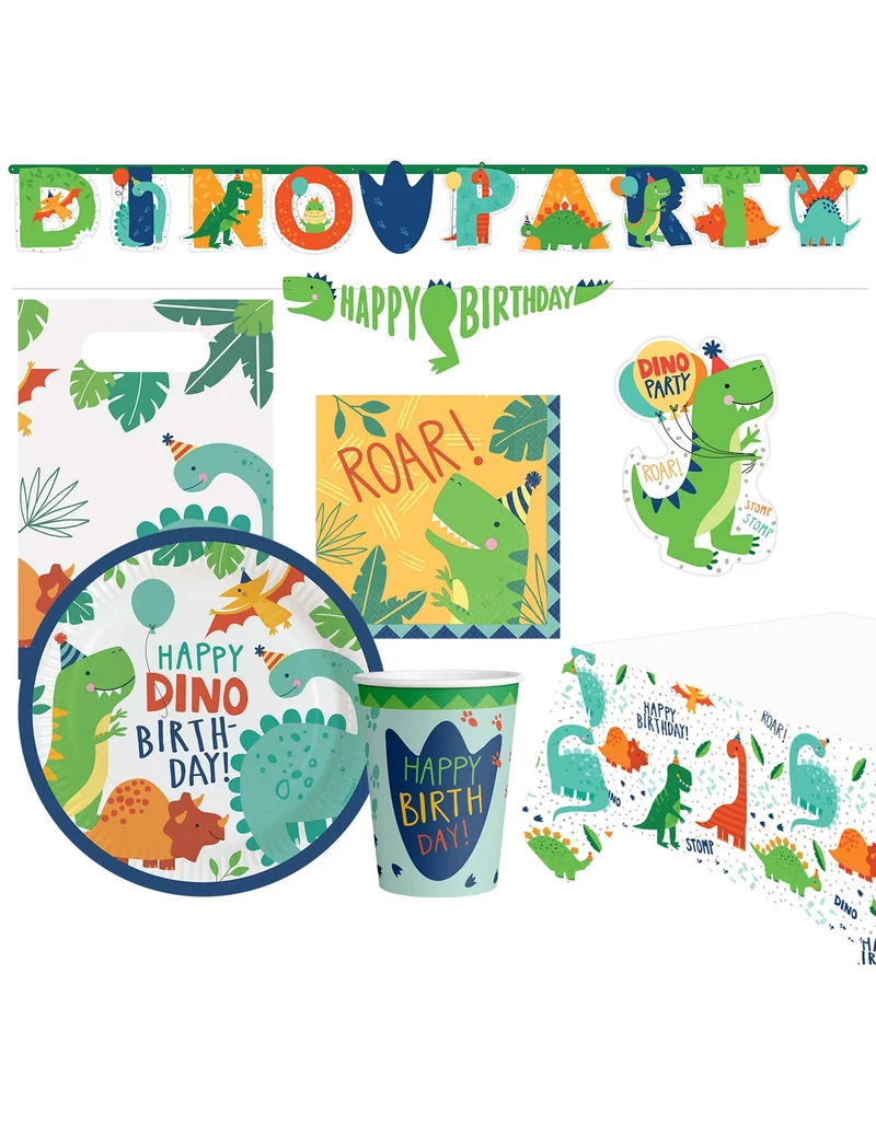 Dino-Paket 51 Teile für Geburtstag
