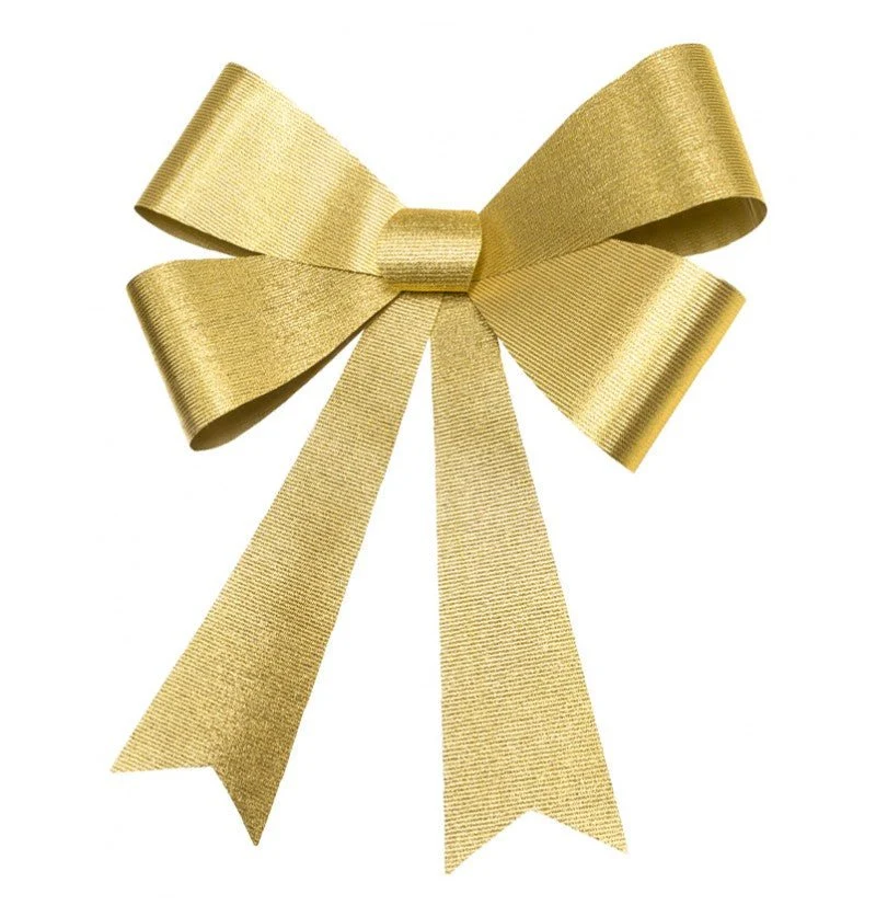 Gold Schleife Groß 86cm