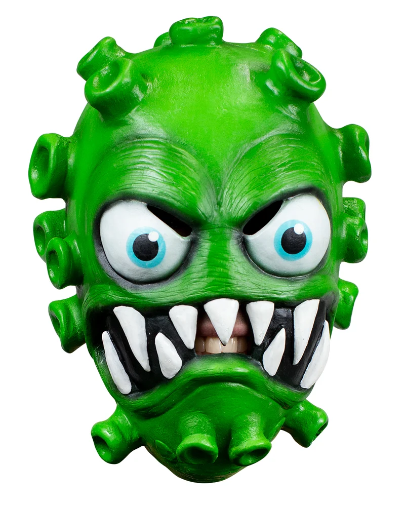 Corona Virus Latex Maske