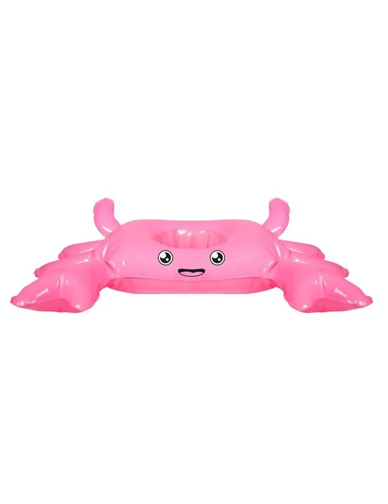 Getränkehalter Krabbe pink