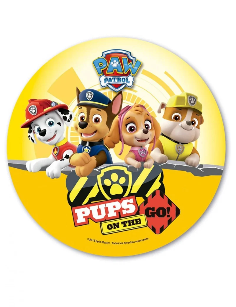 Paw Patrol™-Tortenaufleger Kuchendeko bunt 20cm