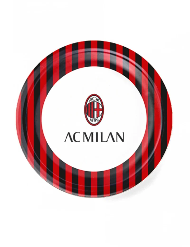 8 kleine AC Milan™ Pappteller 18 cm