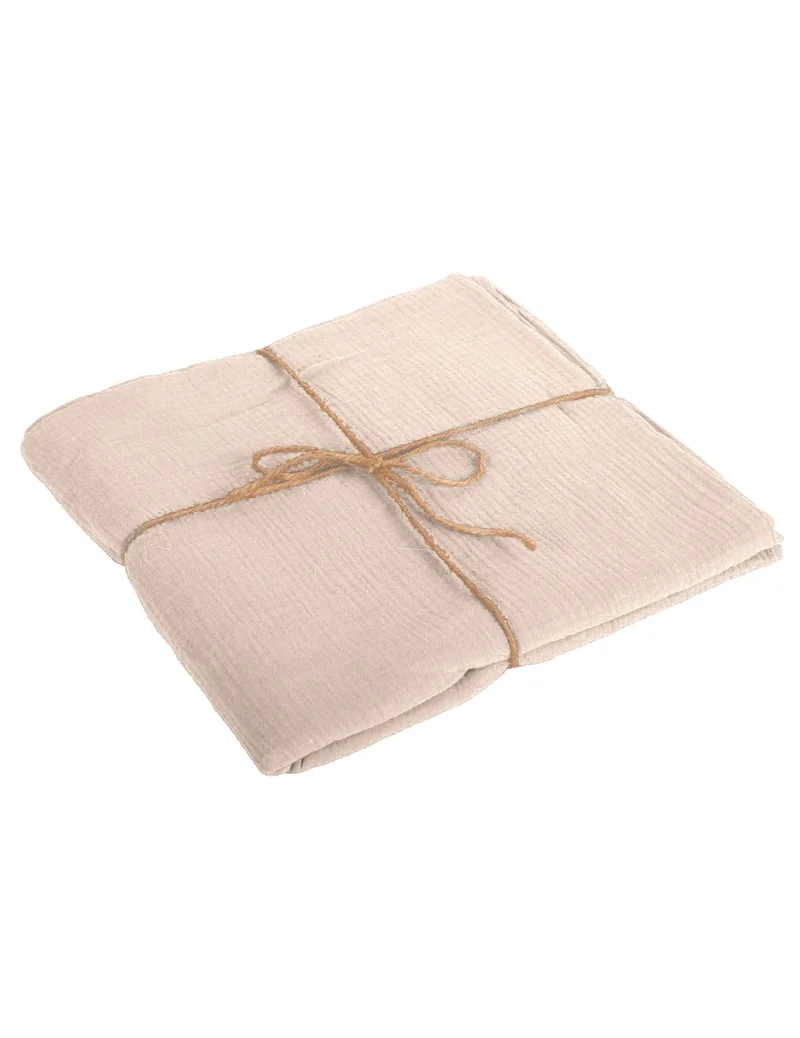 Blush Baumwollgaze Tischdecke 130 x 240 cm Boho
