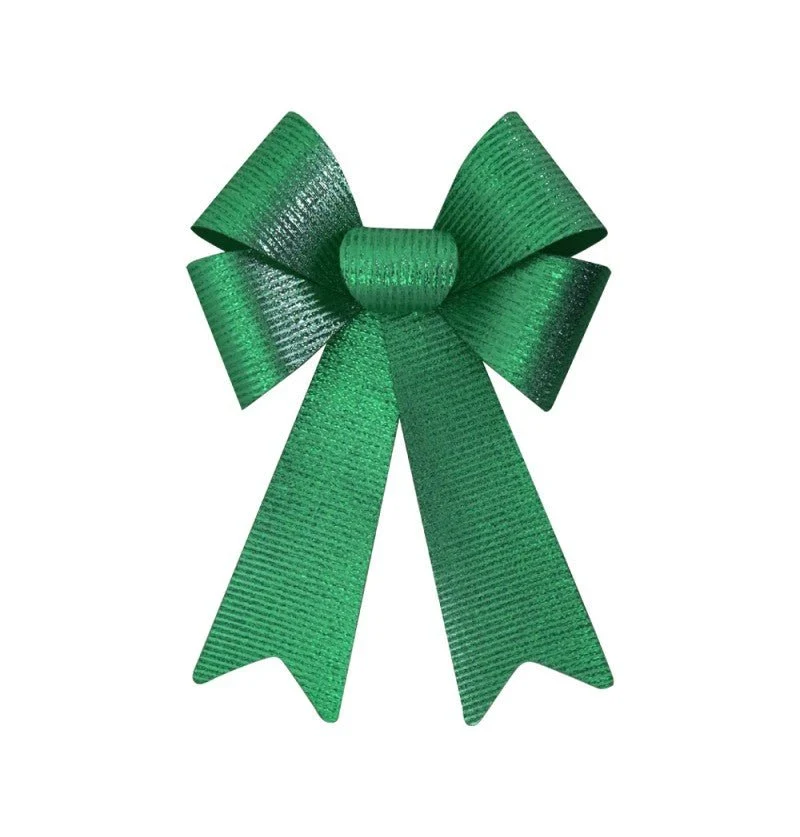 Grüne Schleife Glanz 38cm