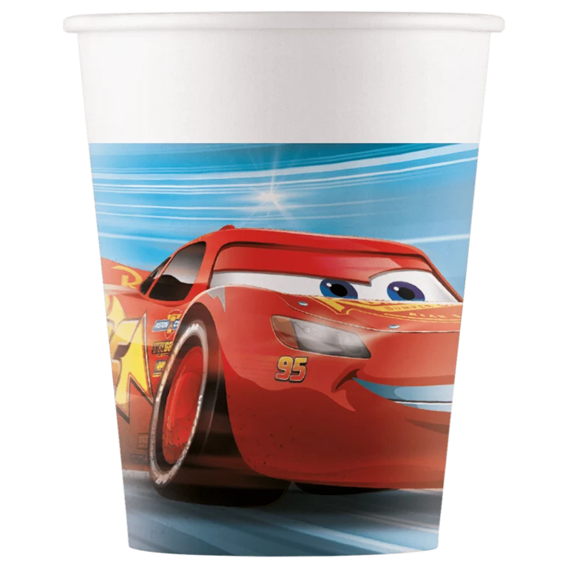 Cars Becher Papier 200ml 8 Stk