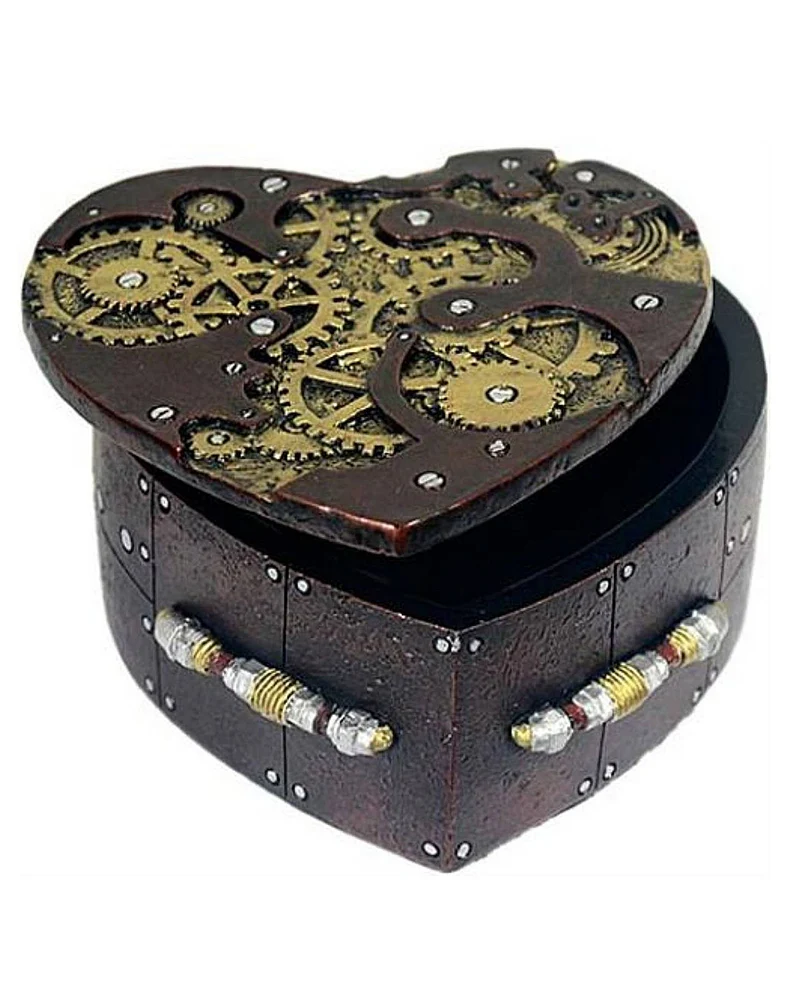 Steampunk Schmuckkästchen Herz
