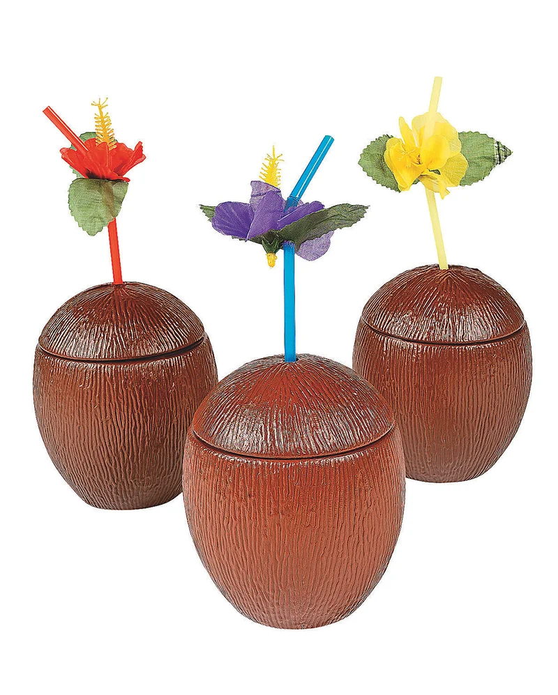 Coconut Cocktail Becher mit Deckel