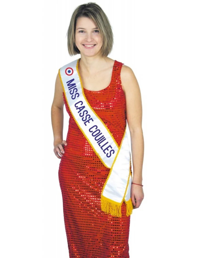 Humorvoller Miss Ball Breaker Schal für Erwachsene