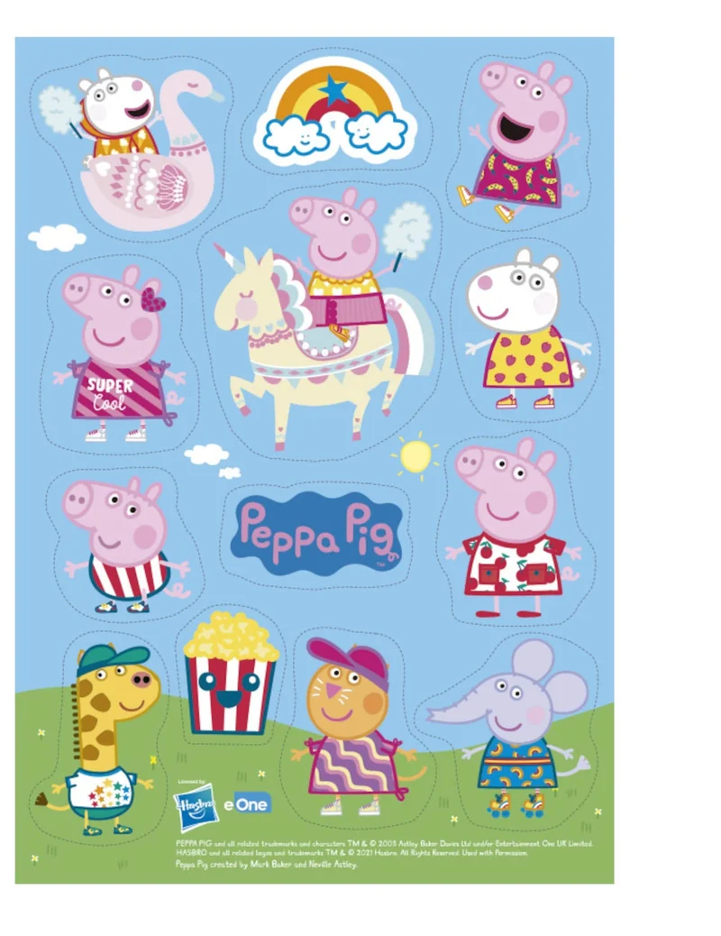 Esspapier zum Ausschneiden Peppa Wutz™ 18,7 g