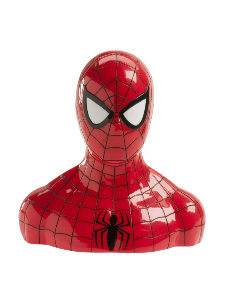 Sparschwein mit Spiderman-Süßigkeiten 10 gr