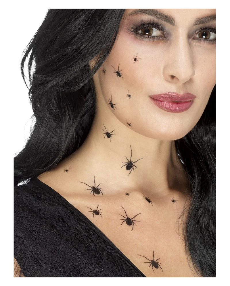 Spinnen Tattoos zum Aufkleben