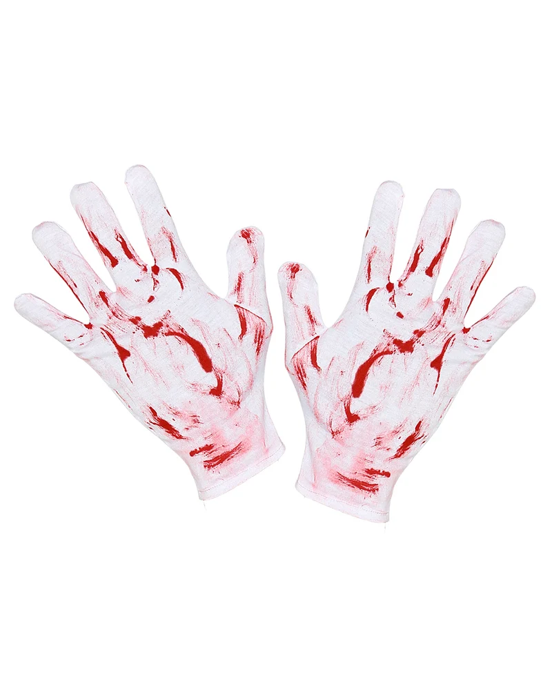 Blutige Handschuhe