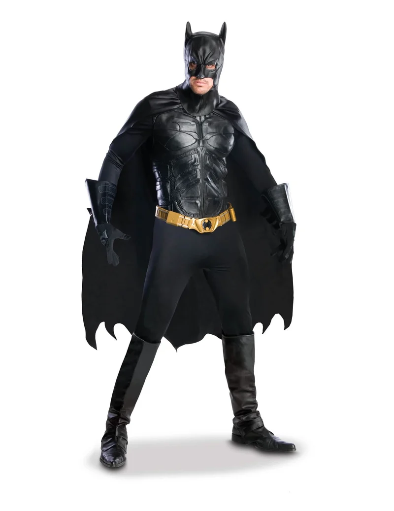 Batman Grand Heritage™-Herrenkostüm für Fasching schwarz-gold