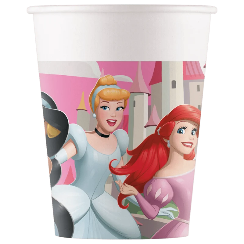 Disney Prinzessinnen Becher 200ml 8Stück