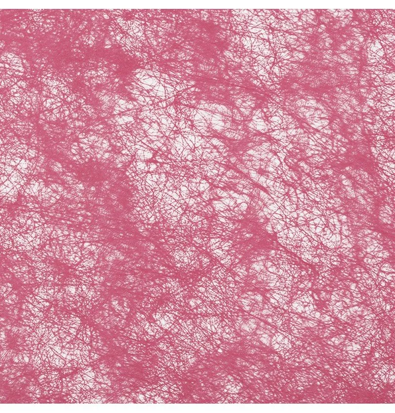 Rosa Tischläufer Burgund 10m