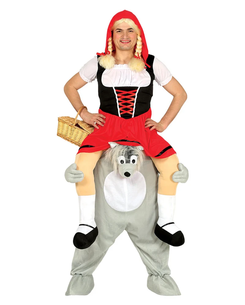 Carry Me Kostüm Rotkäppchen auf Wolf