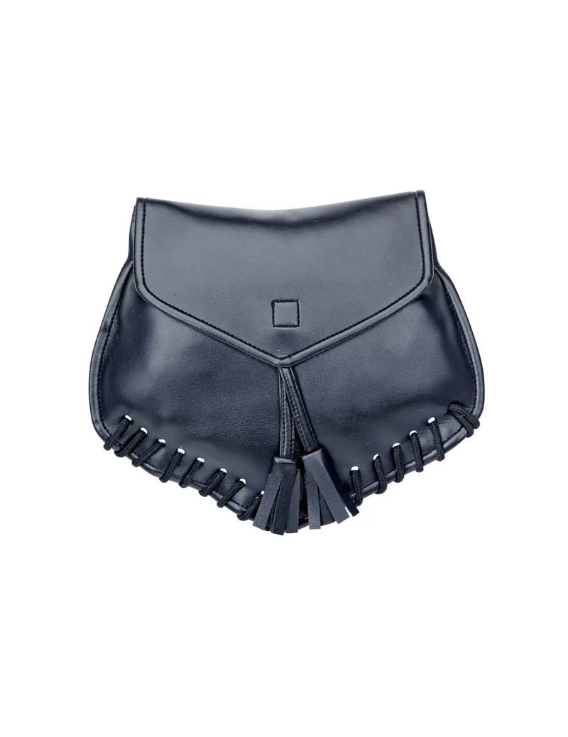 Stilvolle Gürteltasche mittelalterliches Accessoire für Fasching schwarz