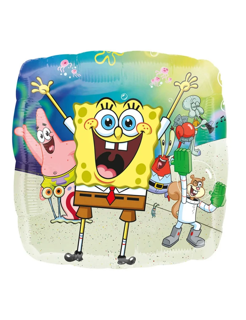 Spongebob™-Folienballon Party-Dekoration bunt 43 cm