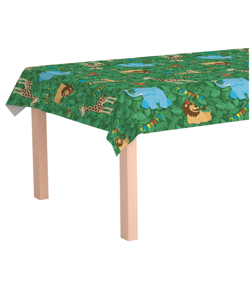 Dschungel Tischdecke Grün 2.74m