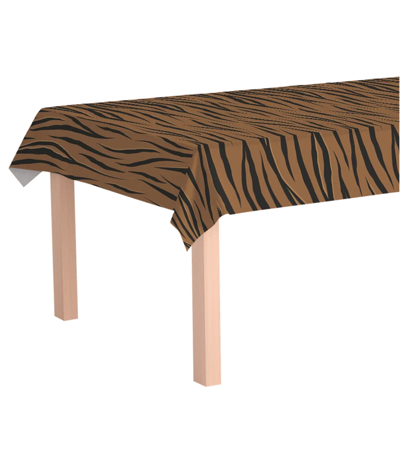 Tiger Tischtuch Plastik 2.74m