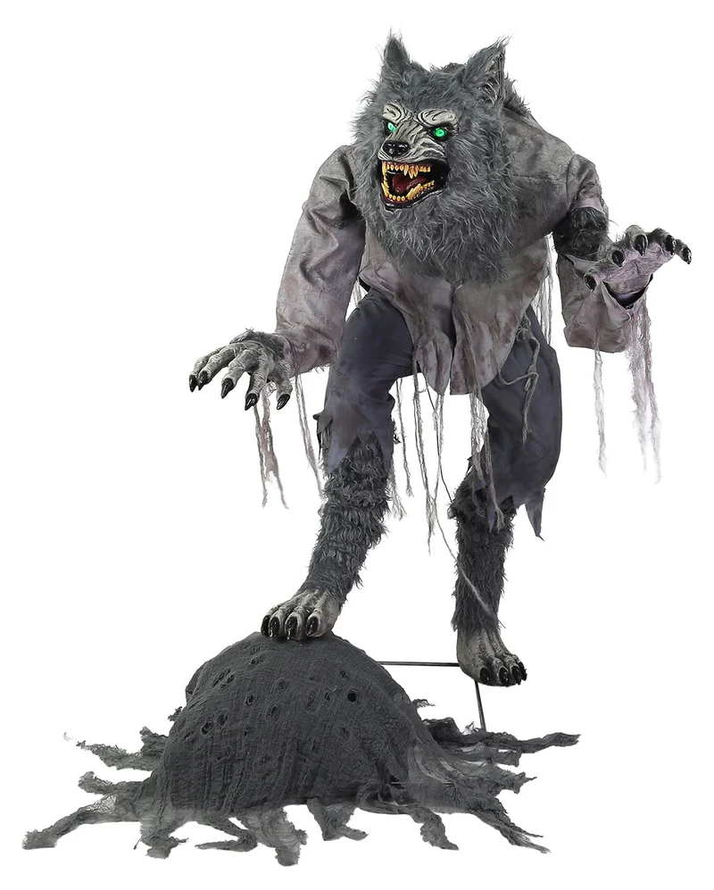 Blutrünstiger Werwolf Halloween Animatronic