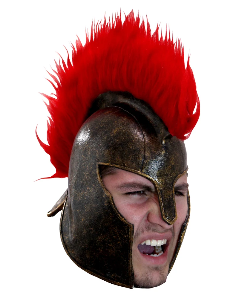 Trojaner Helm aus Latex