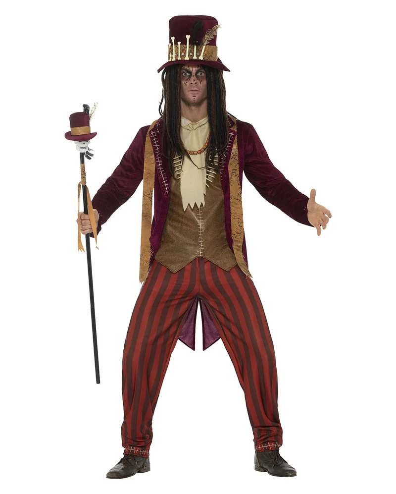 Voodoo Witch Doctor Kostüm Deluxe