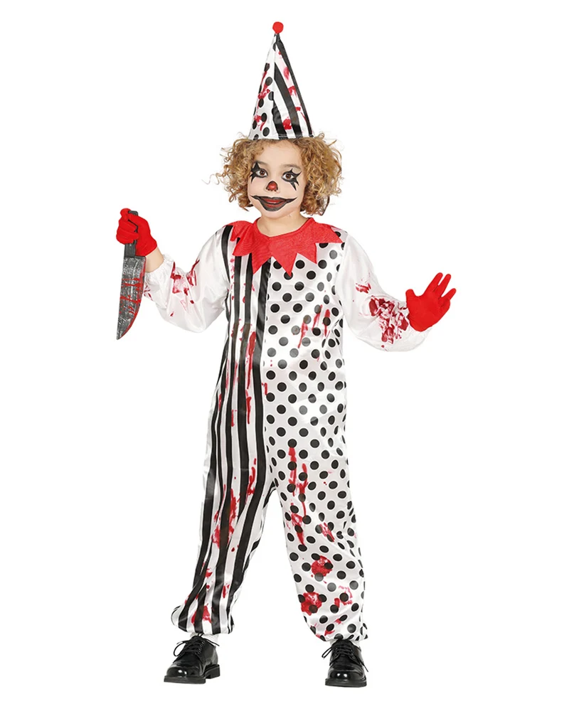 Horror-Clown Kinderkostüm