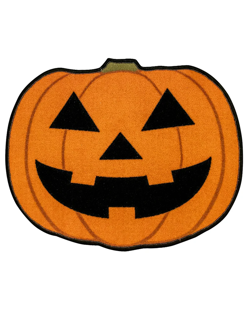 Jack O'Lantern Kürbis Teppich 70x55cm