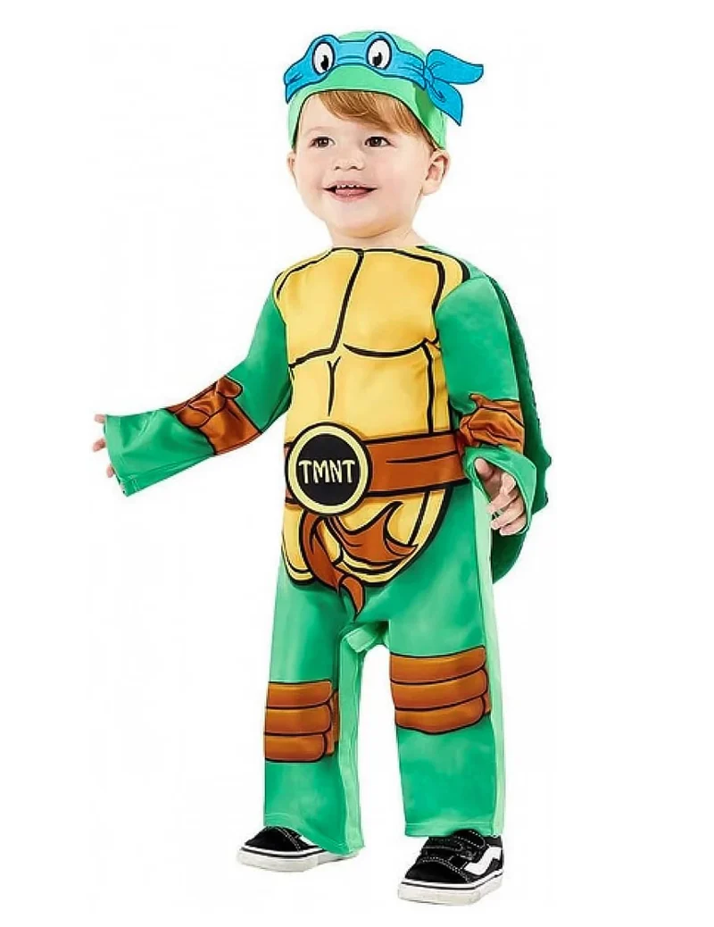 Klassisches Ninja Turtles™-Kostüm für Kleinkinder bunt