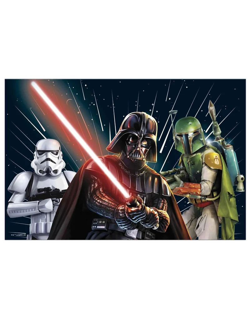 Star Wars Galaxy™ Kunststofftischdecke 120 x 180 cm