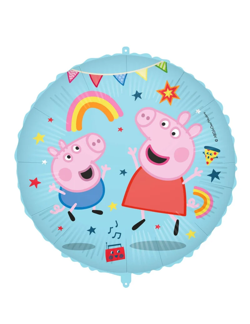 Peppa Wutz™-Aluminium-Ballon Mitbringsel bunt 46 cm