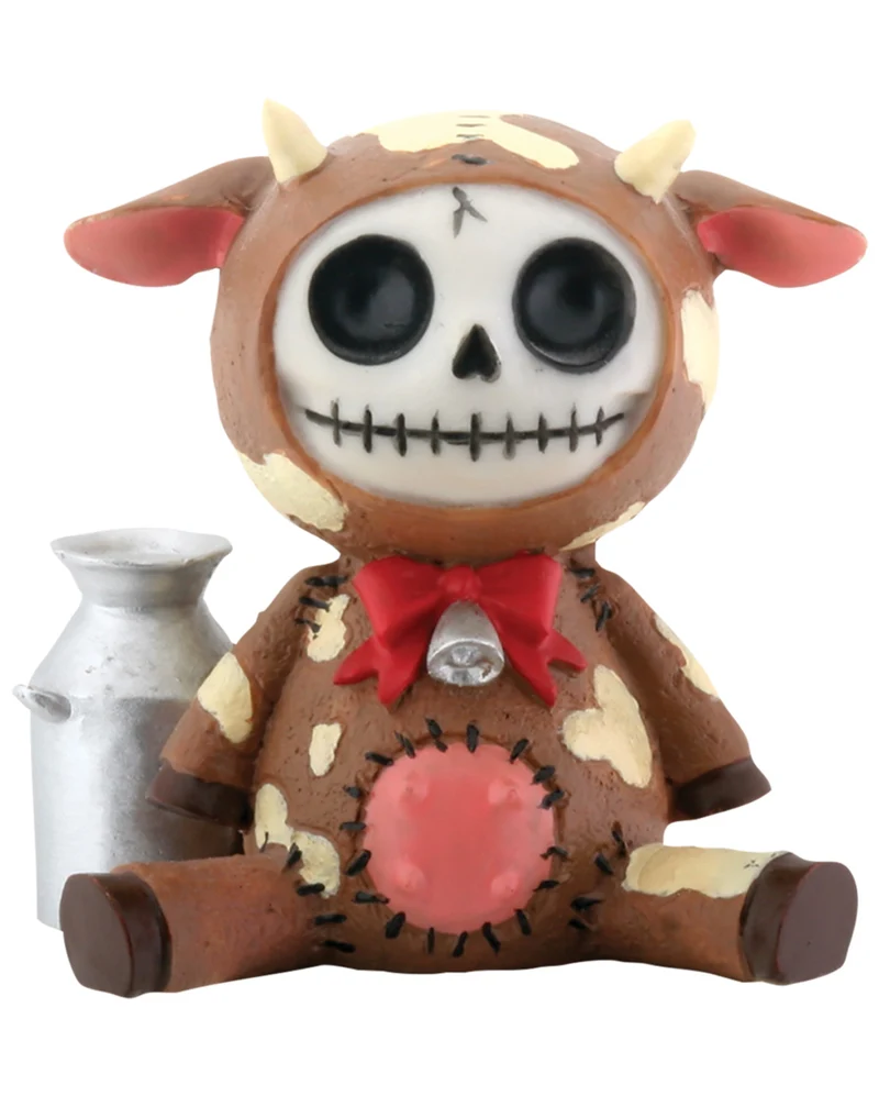 Furrybones Figur - Brown Moo Moo klein