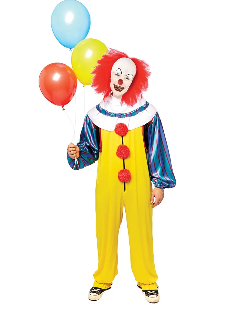 Pennywise klassisches IT™ Kostüm für Erwachsene