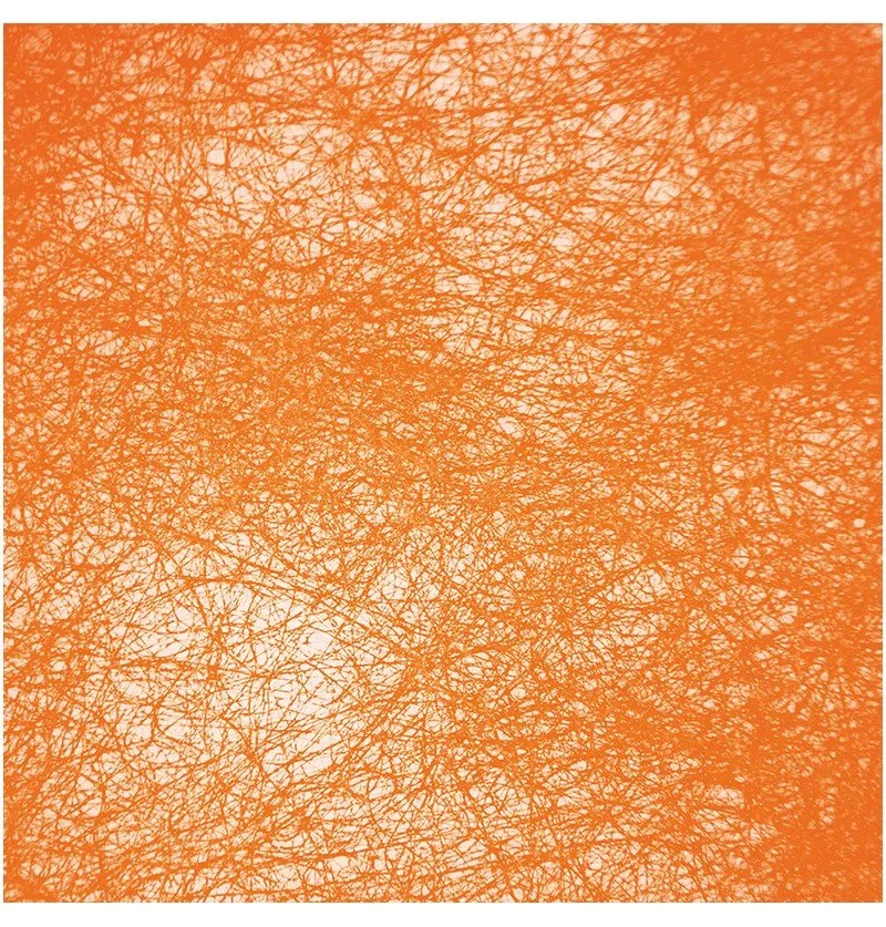 Orange Tischläufer 10m
