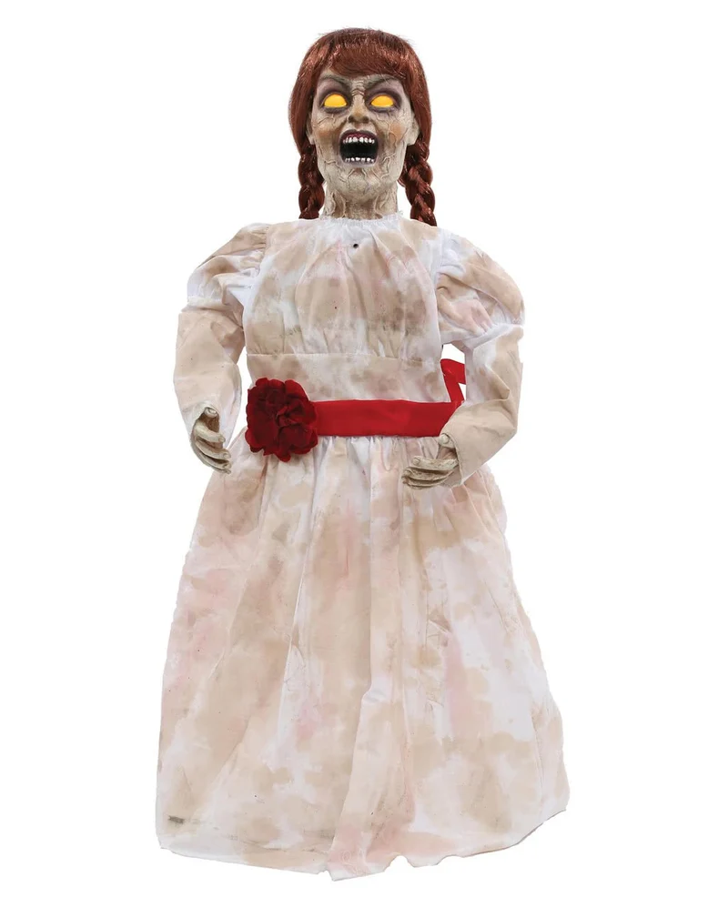 Spooky Geistermädchen Puppe mit Light & Sound
