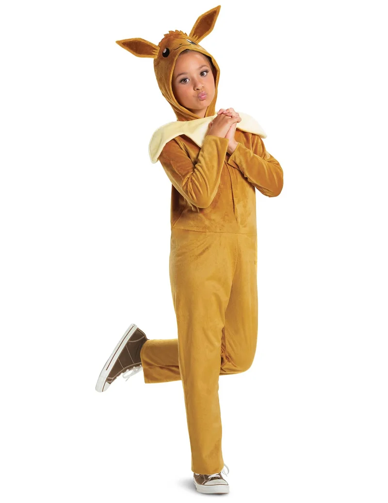 Pokémon™ Evoli-Overall-Kostüm für Kinder