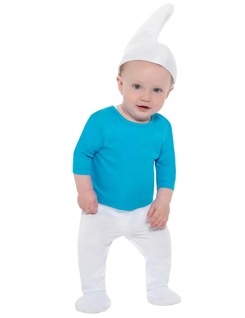 Schlumpf™ Kostüm Baby für Babies