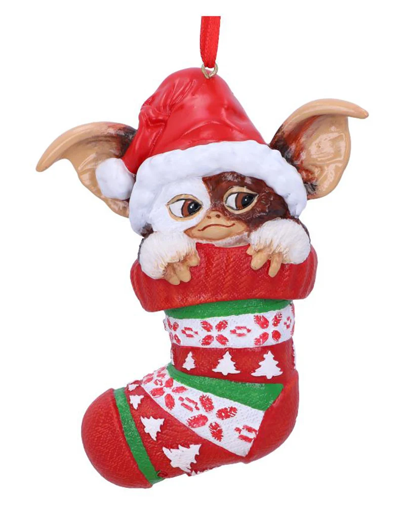 Gremlins Gizmo in Weihnachtsstrumpf Christbaumkugel