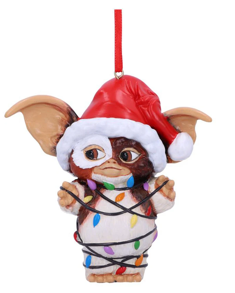 Gremlins Gizmo in Lichterkette Christbaumkugel