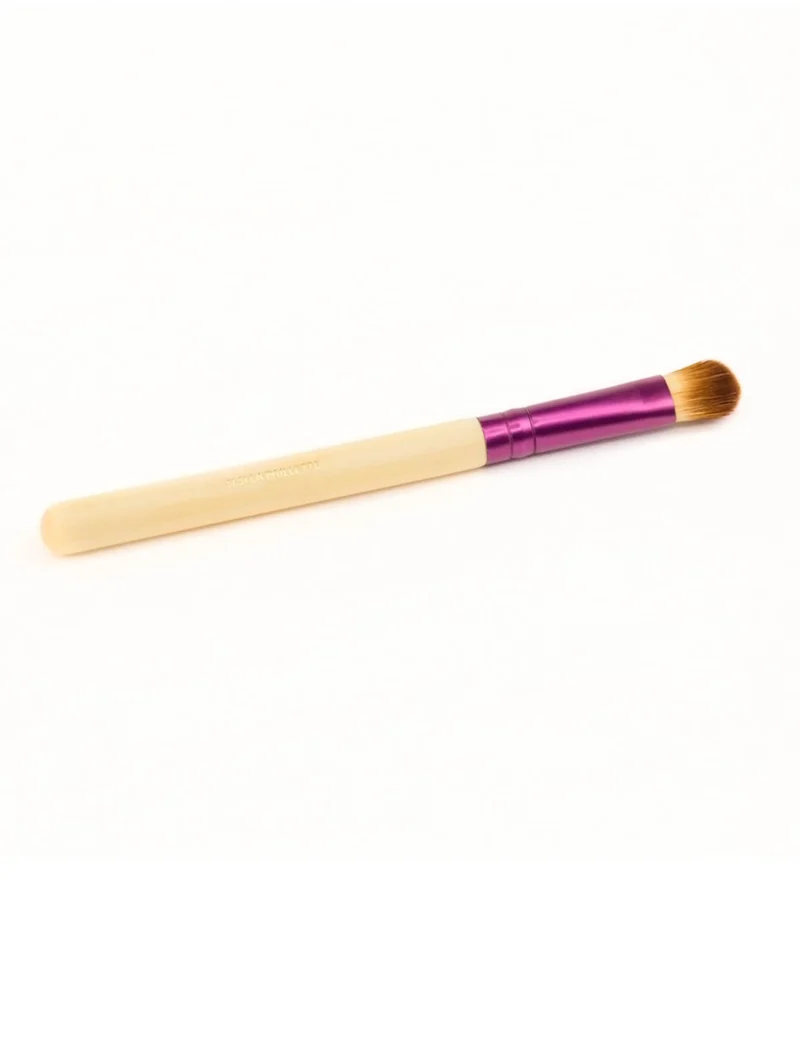 Schmink-Pinsel Make-up-Zubehör aus Bambus braun