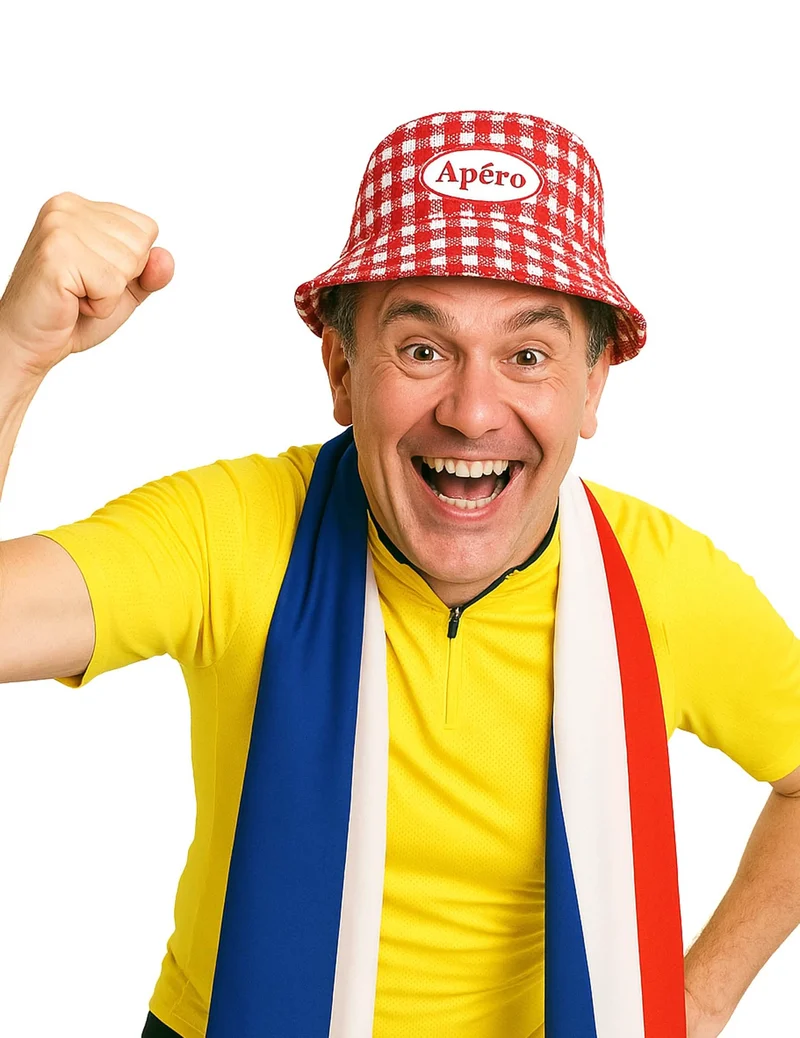 Erwachsener roter Aperitif-Bob