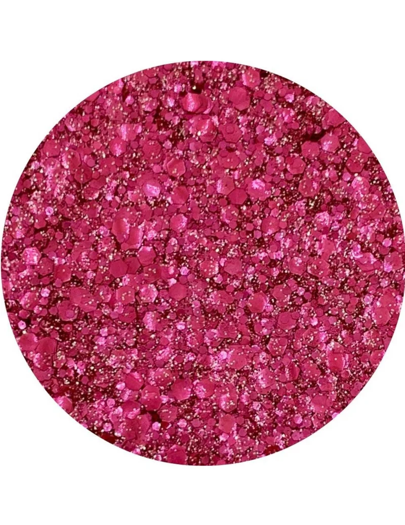 Make-Up Glitter schimmerndes pink