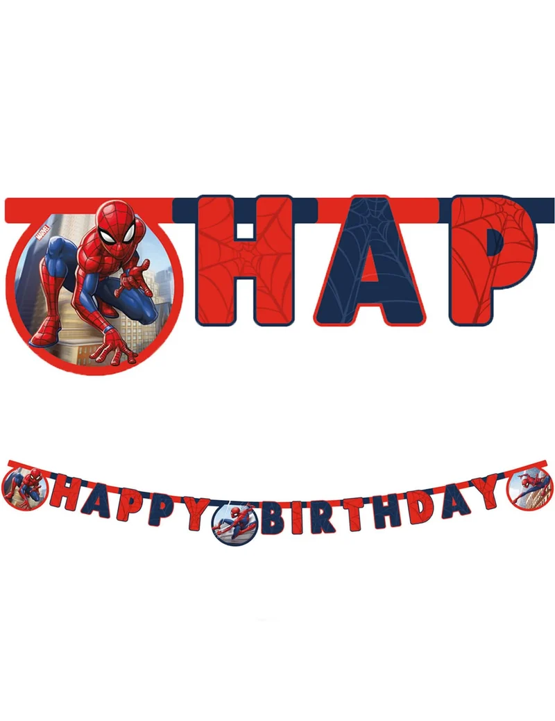 Spiderman™ Happy Birthday-Girlande