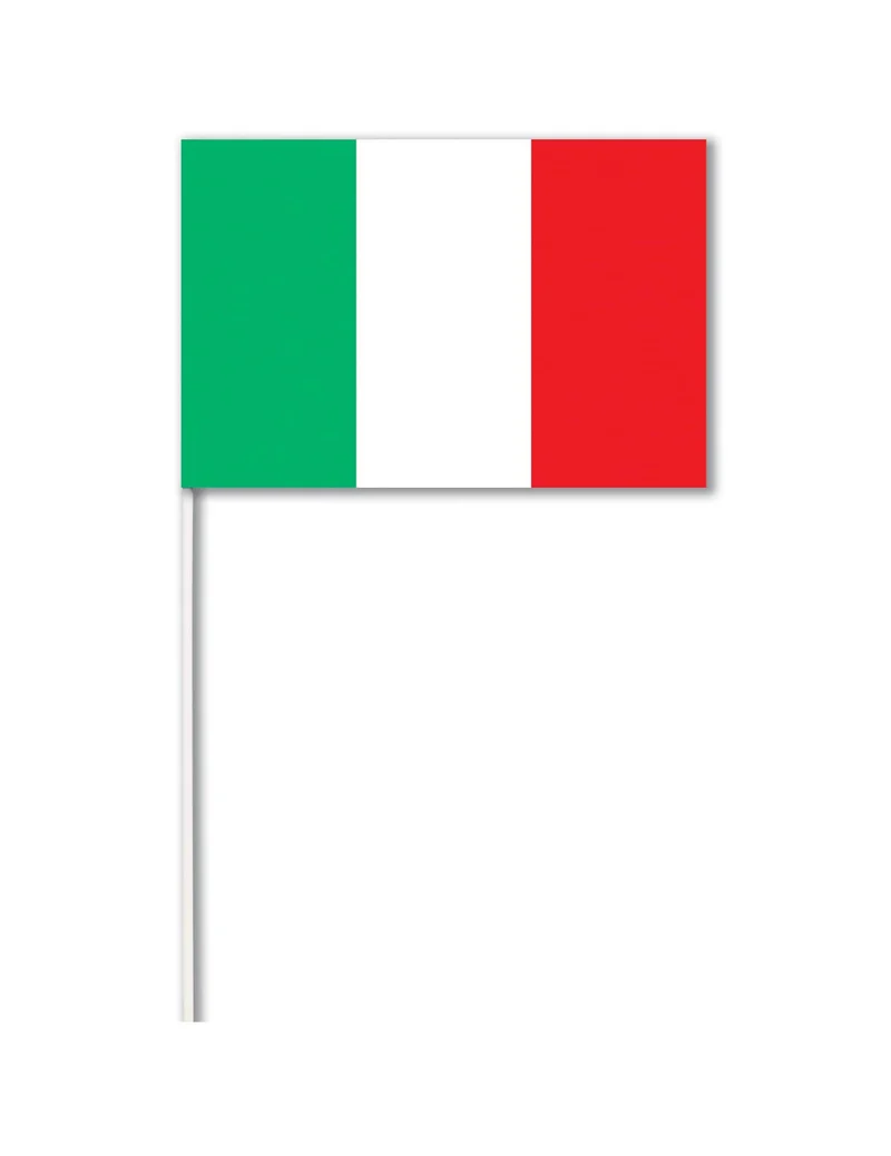 Italien-Papierflagge 14 x 21 cm